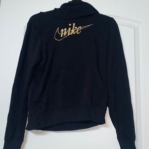women’s nike high neck hoodie